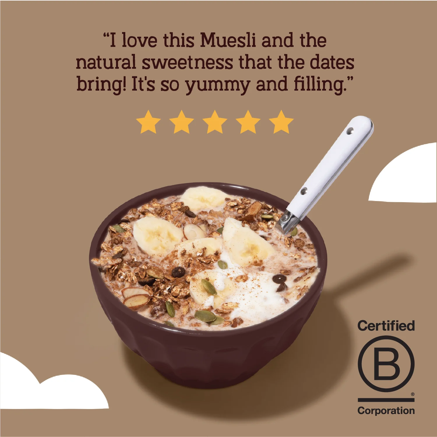 Early Riser Dark Chocolate Muesli Eco-Pack, 32oz - Image 4
