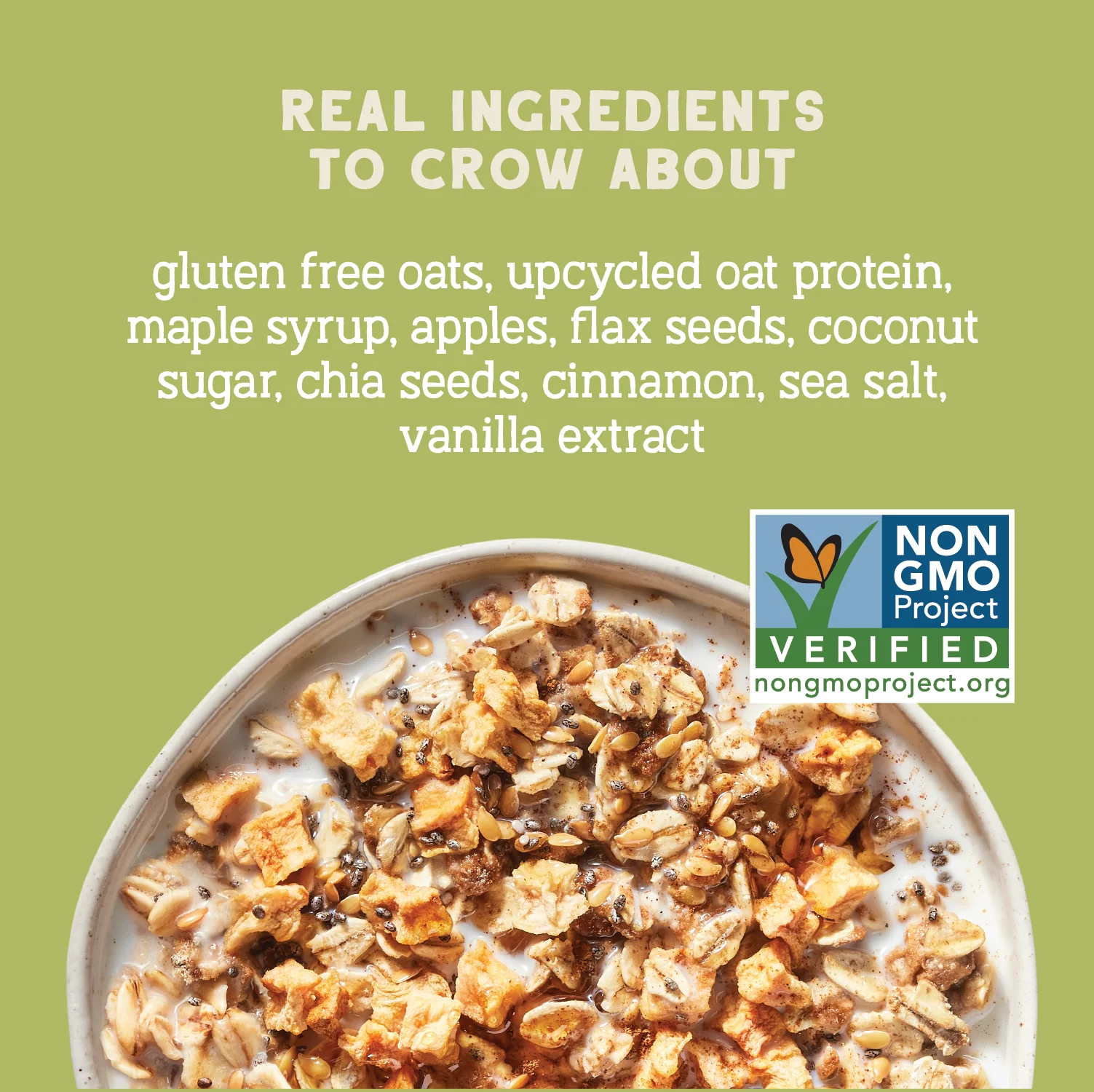 Apple Cinnamon Protein Oats, 32oz - Image 4