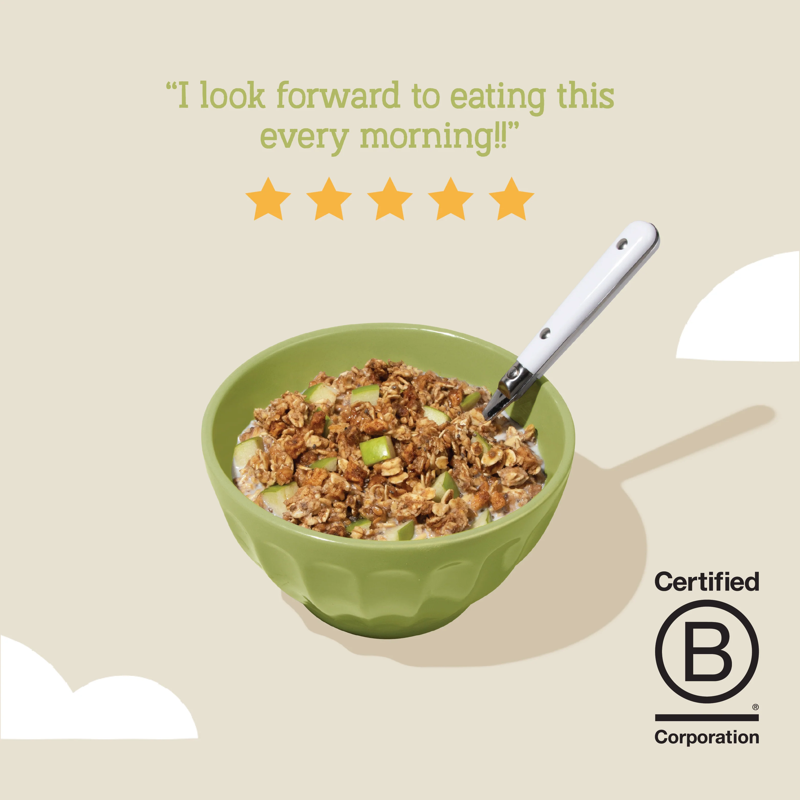 Apple Cinnamon Protein Oats, 32oz - Image 6