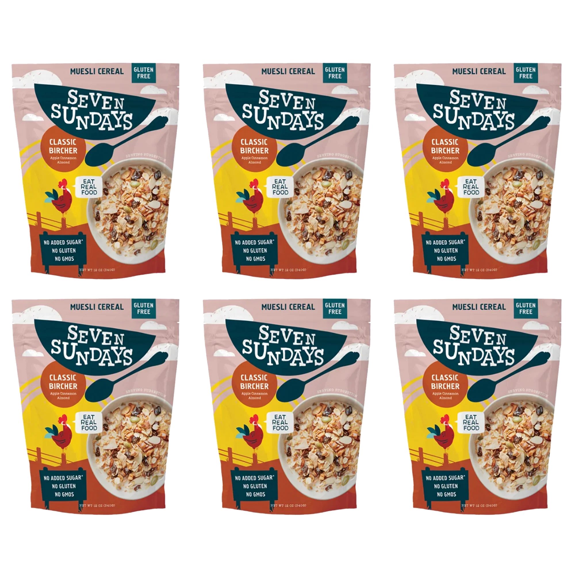 Classic Bircher Apple Cinnamon Muesli, 12oz - Image 9