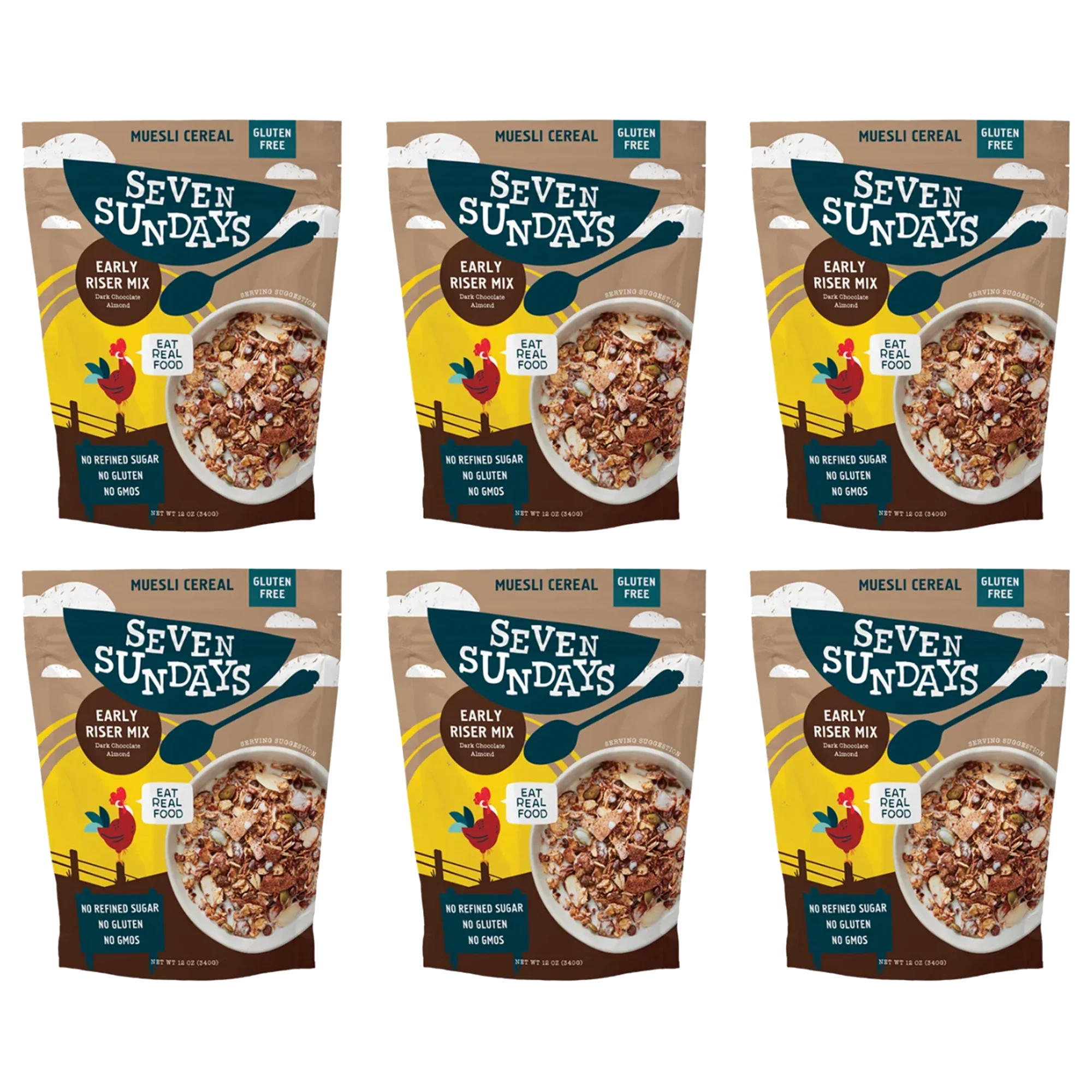 Early Riser Dark Chocolate Muesli, 12oz - Image 9
