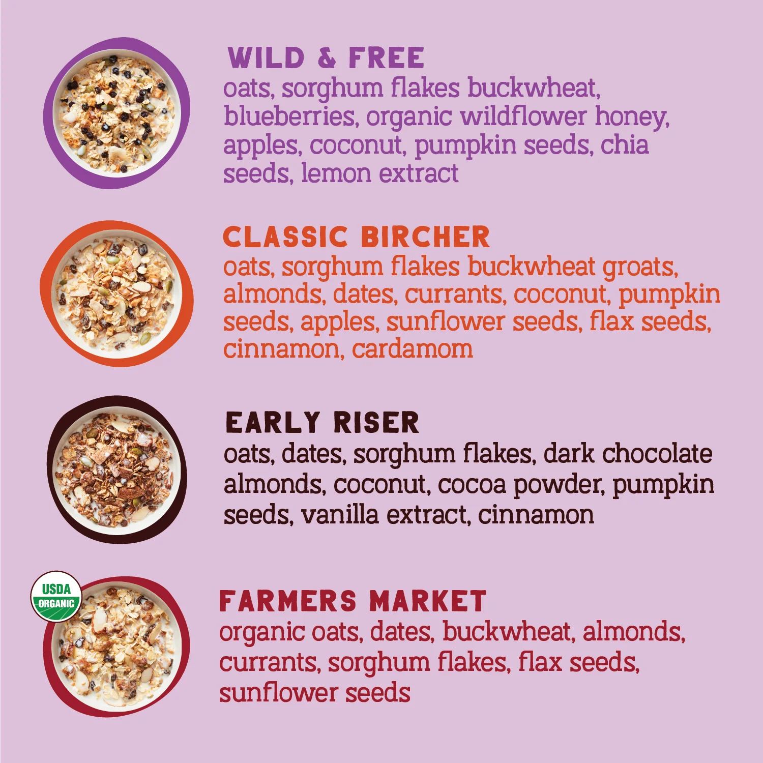 Muesli Variety Pack, 32oz - Image 3