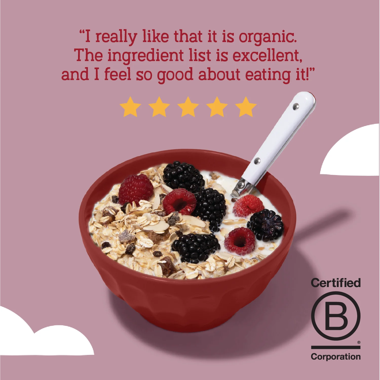 Organic Farmers Market Almond Date Muesli, 12oz - Image 5