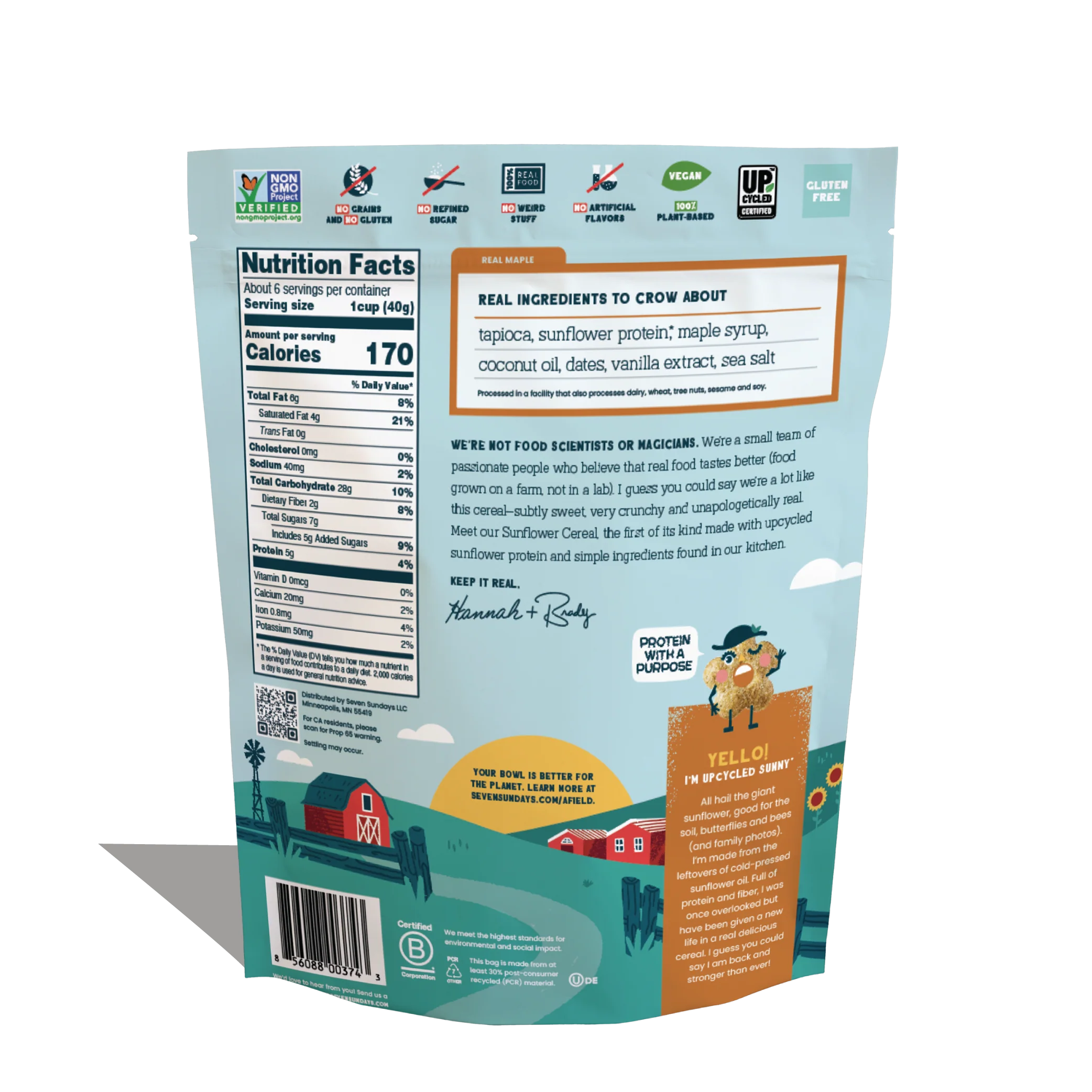 Real Maple Sunflower Cereal - Image 3