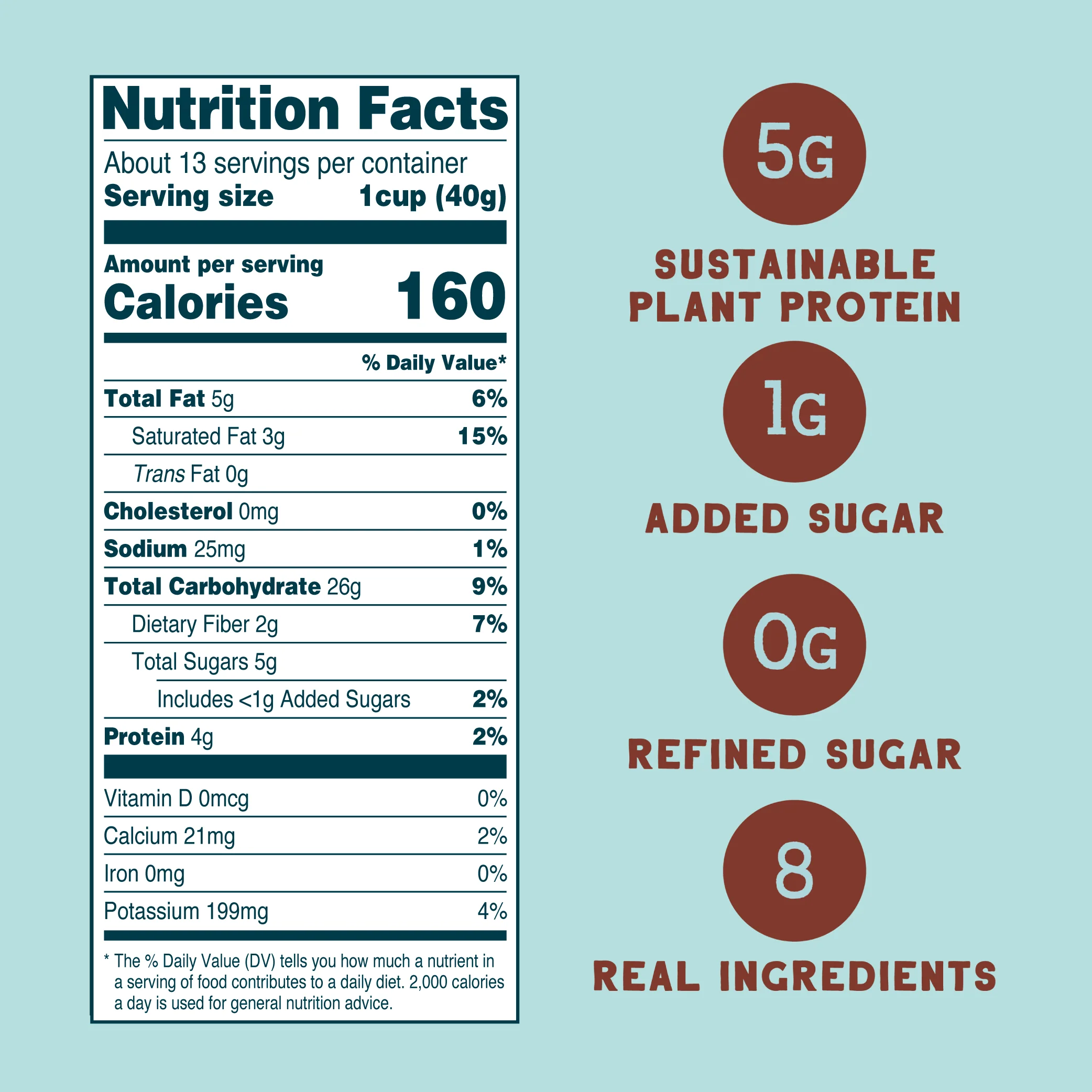 Real Cocoa Sunflower Cereal 18oz - Image 4