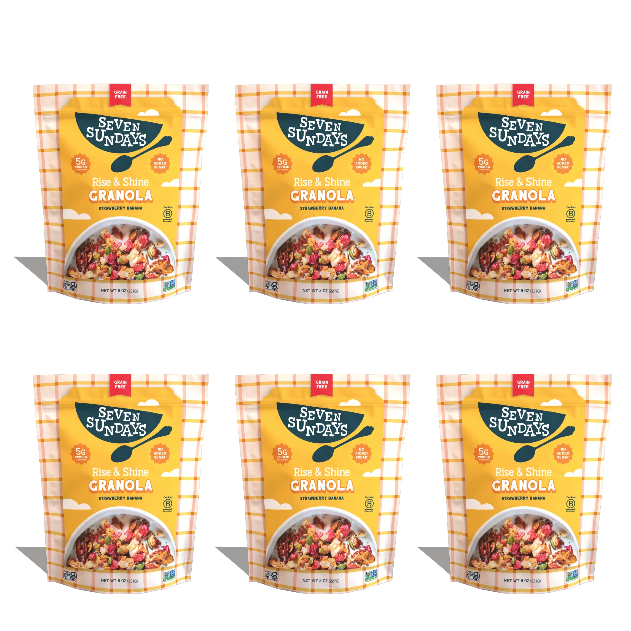 Rise & Shine Strawberry Banana Grain-Free Granola, 8oz - Image 10
